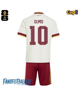 Spania Dani Olmo #10 Echipament de Fotbal Replică Mondial 2026 Copii Deplasare (+ Șorturi)
